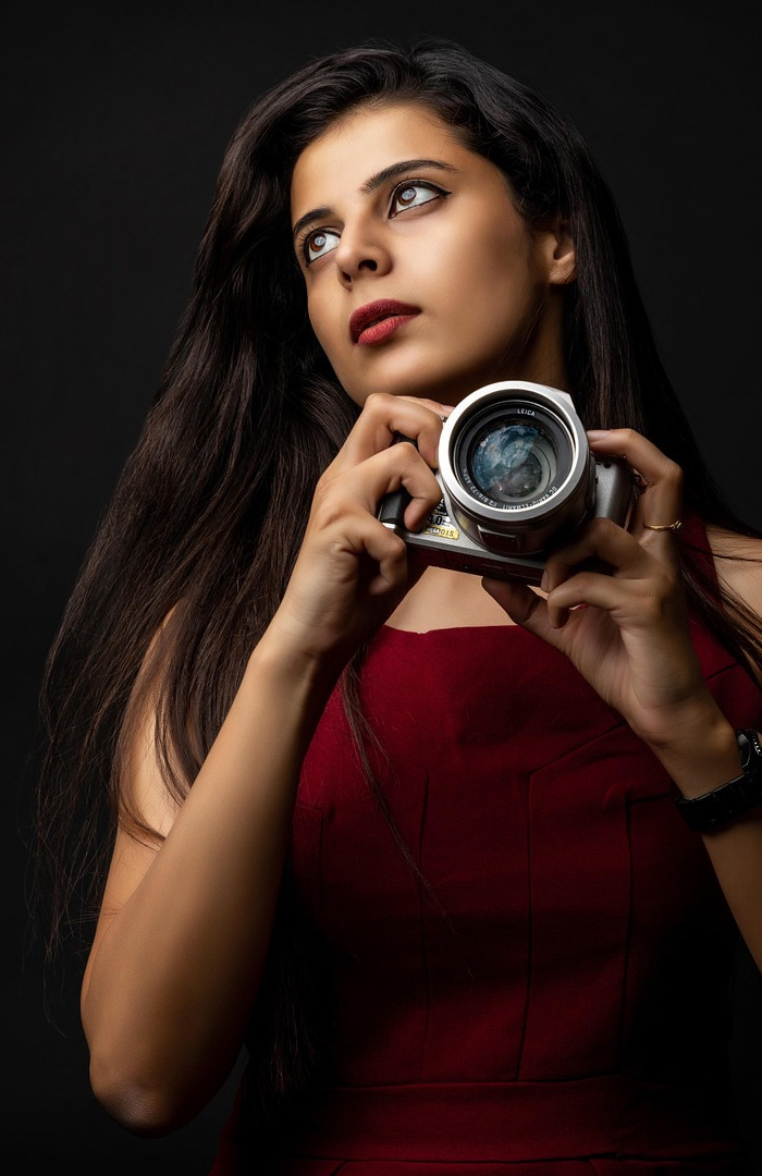 fashion editorial portrait